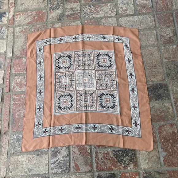 Vintage Kreier Made in Switzerland 100% Silk Scarf Hudson's Bay Company - Picture 1 of 6